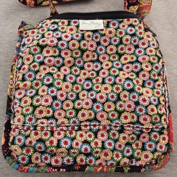 Vera Bradley Paisley Floral Crossbody Adjustable Strap - Picture 13 of 16